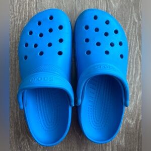 Blue crocs